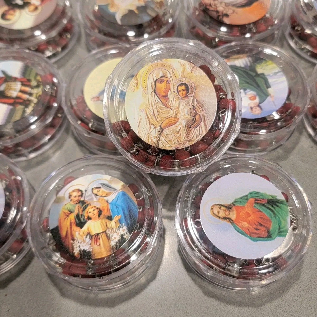 Wooden Bead Rosary