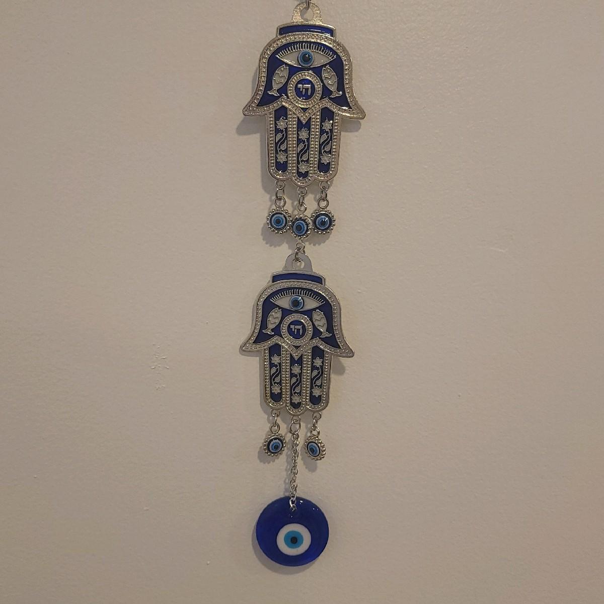 Large Evil Eye and Hamsa Wall Decor