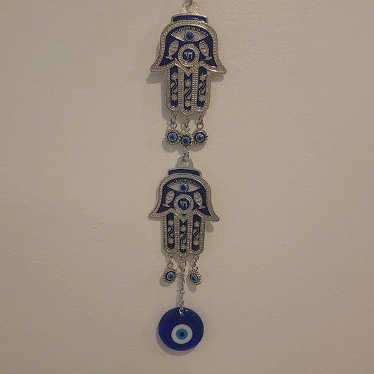 Large Evil Eye and Hamsa Wall Decor